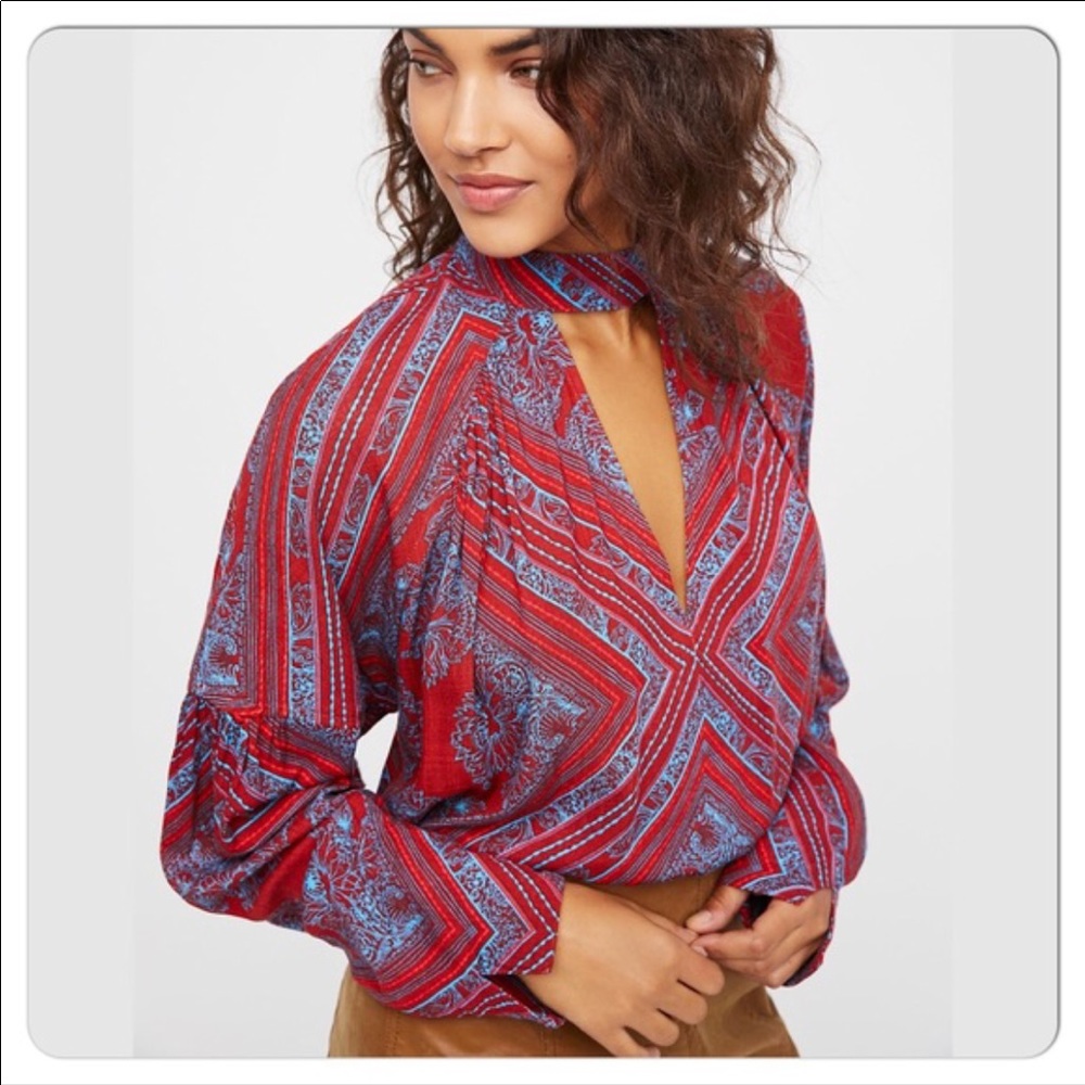 Brand new Free People Cut-out tunic NWT